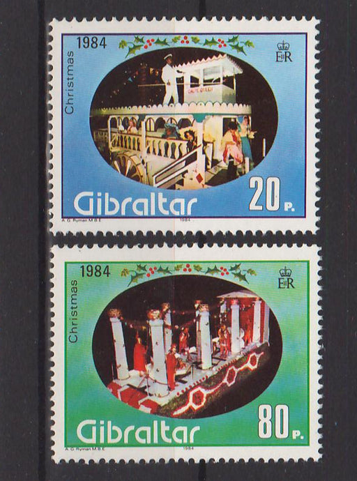 Gibraltar 1984 Christmas c.v. 2.80$ - (TIP A) in Stamps Mall