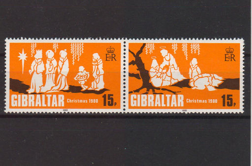 Gibraltar 1980 Christmas Holly Family c.v. 0.80$ - (TIP A) in Stamps Mall