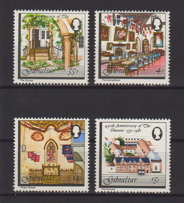 Gibraltar 1981 450th Anniversary of the Convent c.v. 1.70$ - (TIP A) in Stamps Mall