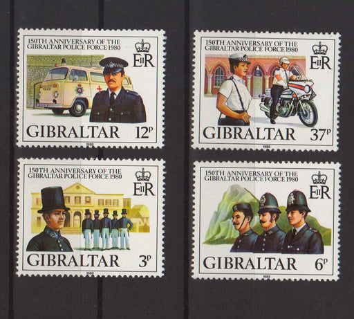 Gibraltar 1980 Police Force, 150th Anniversary c.v. 1.40$ - (TIP A) in Stamps Mall