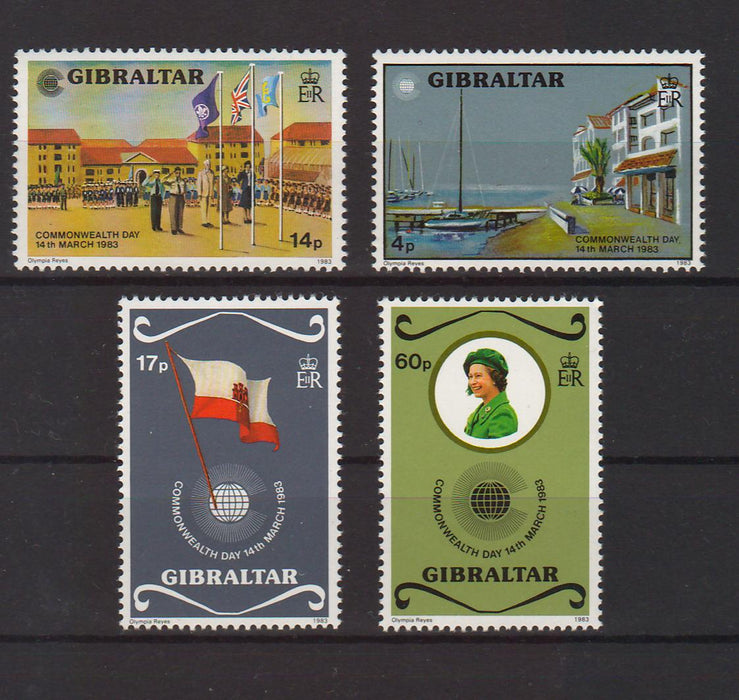 Gibraltar 1983 Commonwealth Day c.v. 2.15$ - (TIP A) in Stamps Mall
