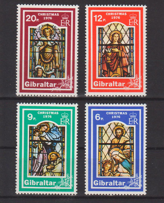 Gibraltar 1976 Christmas Holy Family c.v. 2.00$ - (TIP A) in Stamps Mall