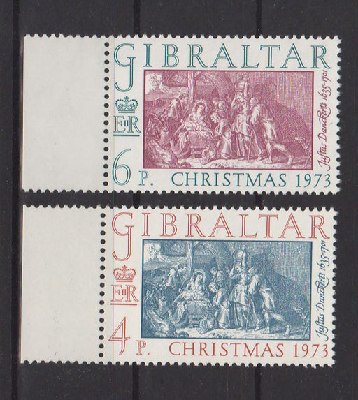 Gibraltar 1973 Christmas c.v. 0.95$ - (TIP A) in Stamps Mall