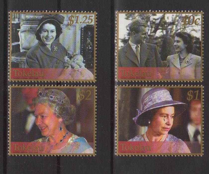 Tokelau 2002 Reign of Queen Elizabeth II, 50th Anniversary c.v. 7.00$ - (TIP A)