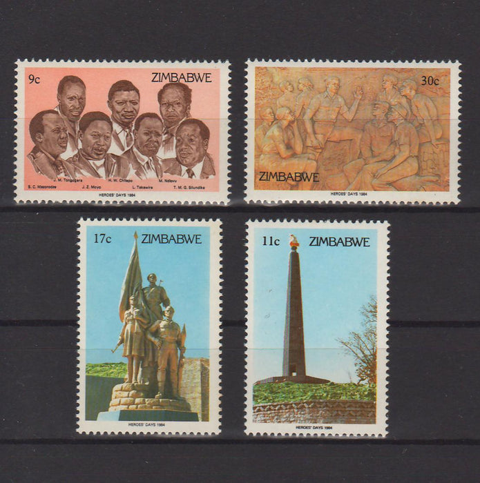 Zimbabwe, 1984 Heroes Day c.v. 1.70$ - (TIP A)