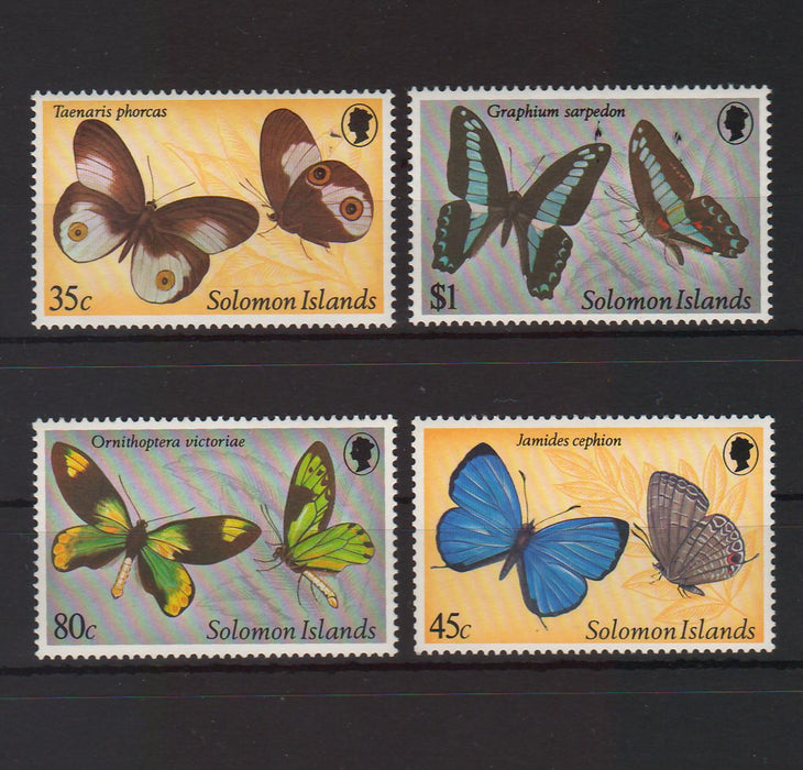 Solomon Islands 1982 Butterfly cv. 7.00$ - (TIP A)