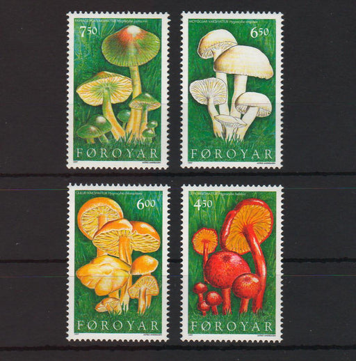 Faroe Islands 1997 Mushrooms cv. 8.15$ - (TIP A) in Stamps Mall