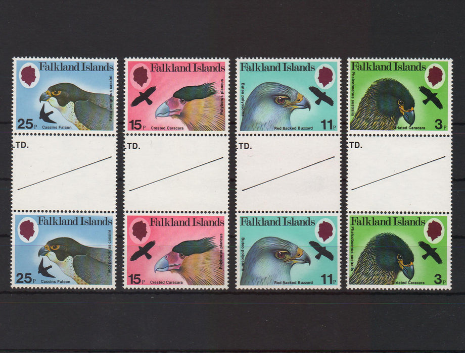 Falkland Islands 1980 Eagles pairs cv. 7.00$ - (TIP A) in Stamps Mall