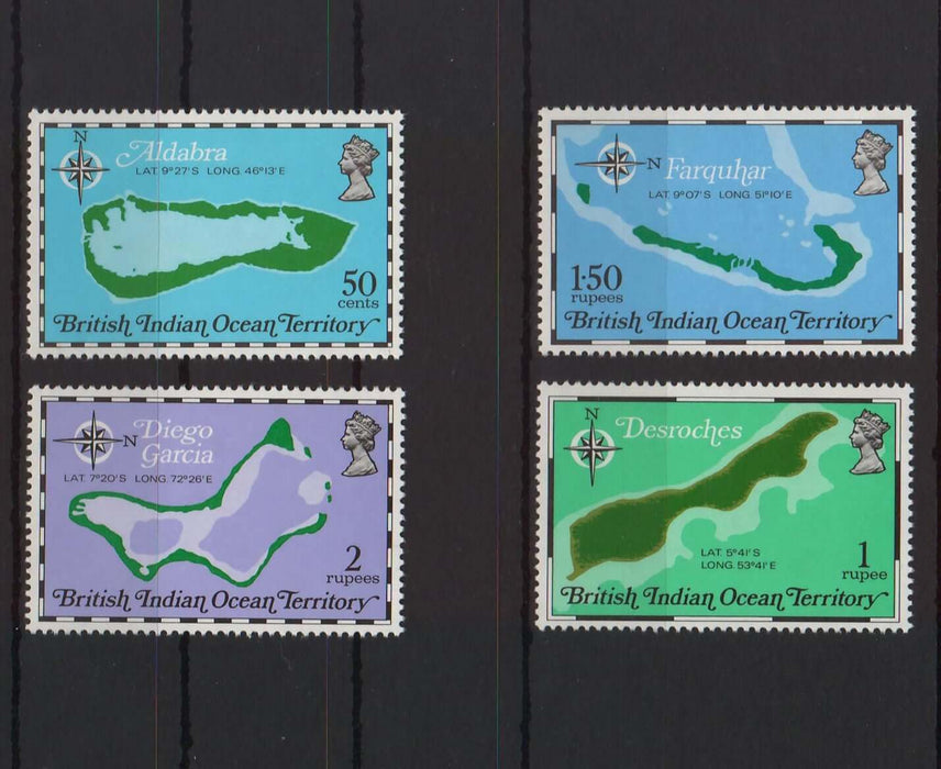 British Indian Ocean Territory 1975 10th Anniversary cv. 5.00$ - (TIP A) in Stamps Mall