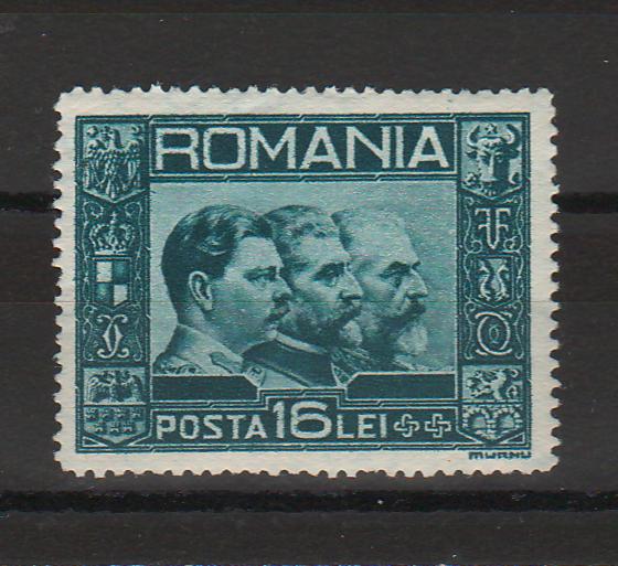 Romania 1931 Efigia celor 3 regi (TIP C)