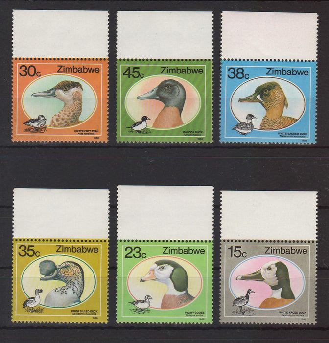 Zimbabwe, 1988 Ducks c.v. 8.35$ - (TIP A)
