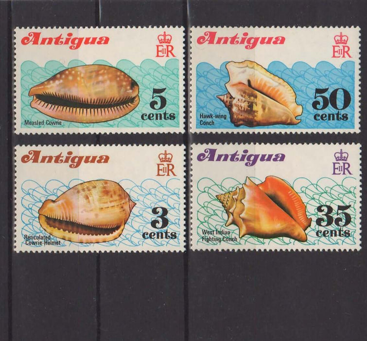 Antigua 1972 Sea Shells c.v. 5.25$ - (TIP A) in Stamps Mall