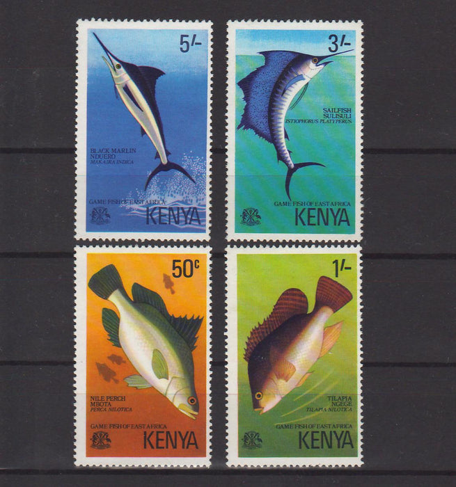 Kenya 1977 Game Fish c.v. 3.80$ - (TIP A) in Stamps Mall