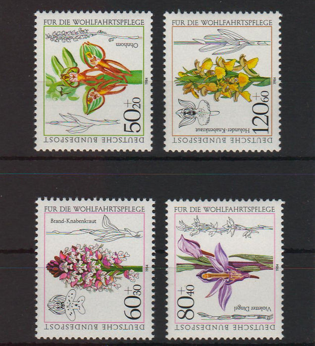 Germany 1986 Orchids cv. 4.85$ - (TIP A) in Stamps Mall