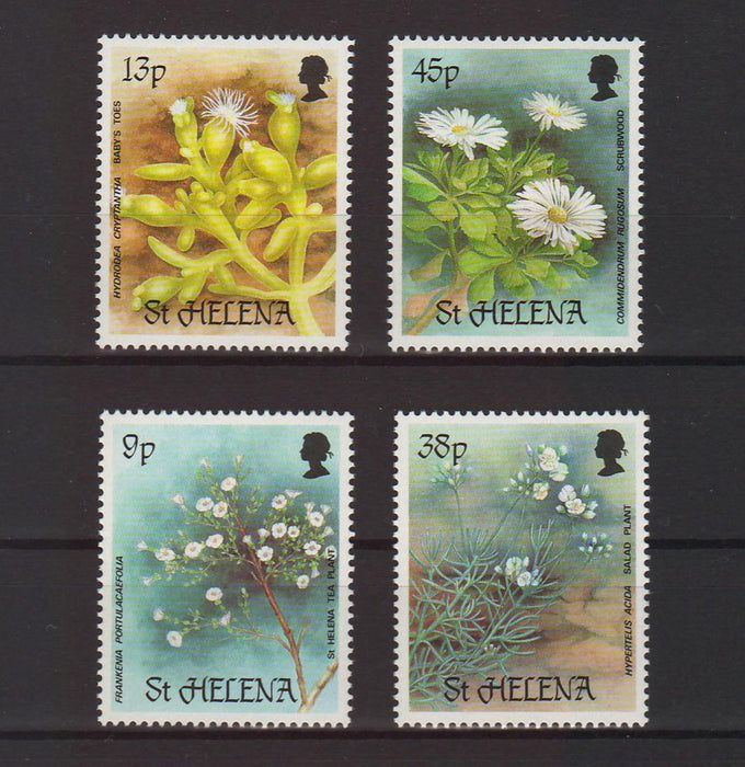 St. Helena 1987 Rare Plants  cv. 7.55$ - (TIP A)