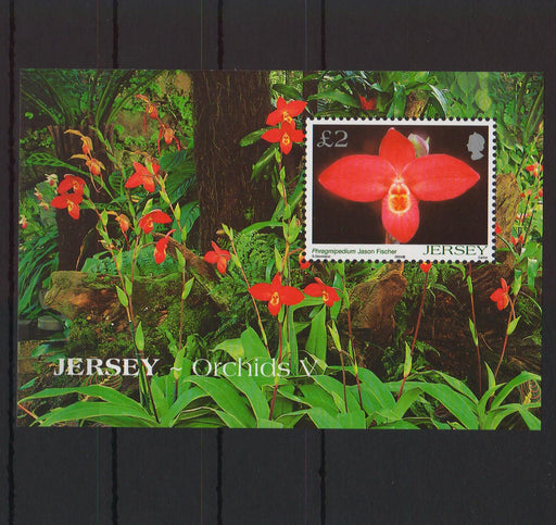 Jersey 2004 Orchids cv. 8.00$ - (TIP A) in Stamps Mall