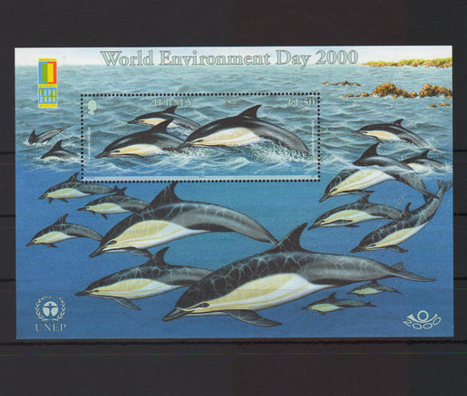 Jersey 2000 Marine Mammals Expo emblem cv. 6.00$ - (TIP A) in Stamps Mall