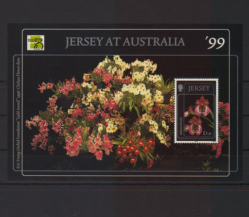 Jersey 1999 Orchids cv. 6.00$ - (TIP A) in Stamps Mall