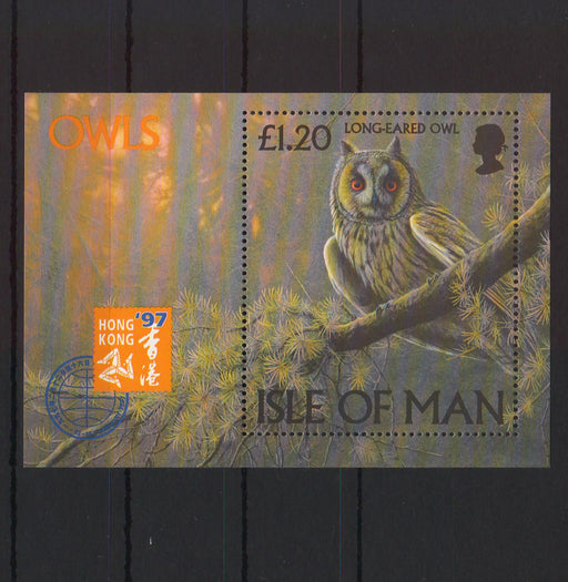 Isle of Man 1997 Owls cv. 4.00$ - (TIP A) in Stamps Mall