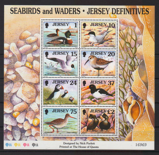 Jersey 1997 Birds cv. 16.00$ - (TIP A) in Stamps Mall