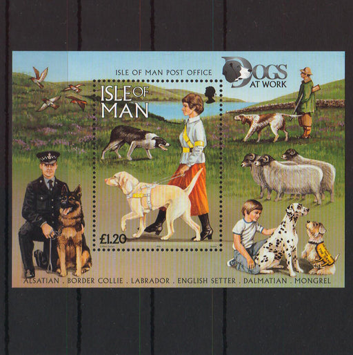 Isle of Man 1996 Dogs cv. 4.75$ - (TIP A) in Stamps Mall
