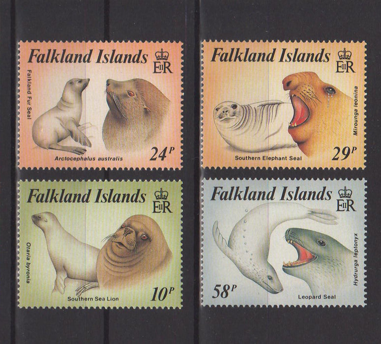 Falkland Islands 1987 Seals cv. 9,70$ - (TIP A) in Stamps Mall