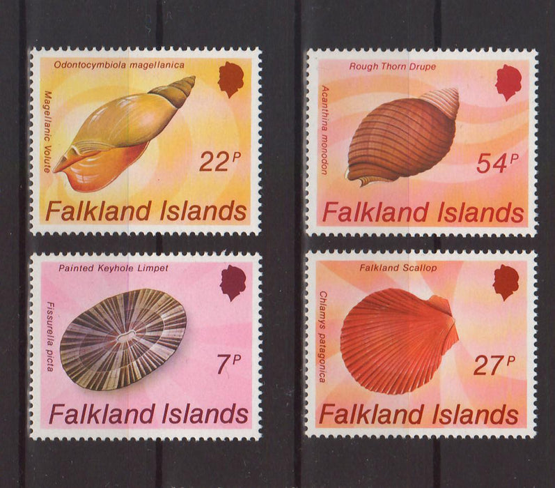 Falkland Islands 1986 Seashells cv. 8,55$ - (TIP A) in Stamps Mall