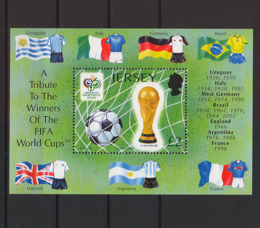 Jersey 2006 Sports World Cup Soccer c.v. 9.00$ - (TIP A) in Stamps Mall
