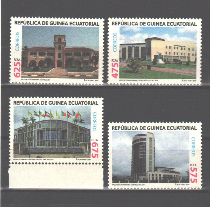 Equatorial Guinea 2010 Architecture c.v. 9.25$ - (TIP A)