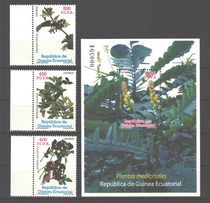 Equatorial Guinea 2009 Flora Medicinal Plants c.v. 10.75$ - (TIP A)
