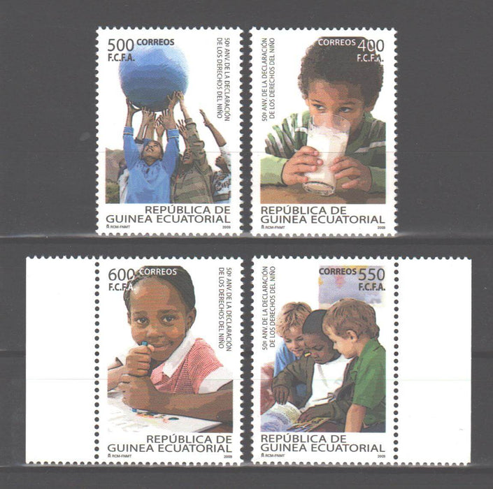 Equatorial Guinea 2009 Declaration of the Children Rights c.v. 8.50$ - (TIP A)