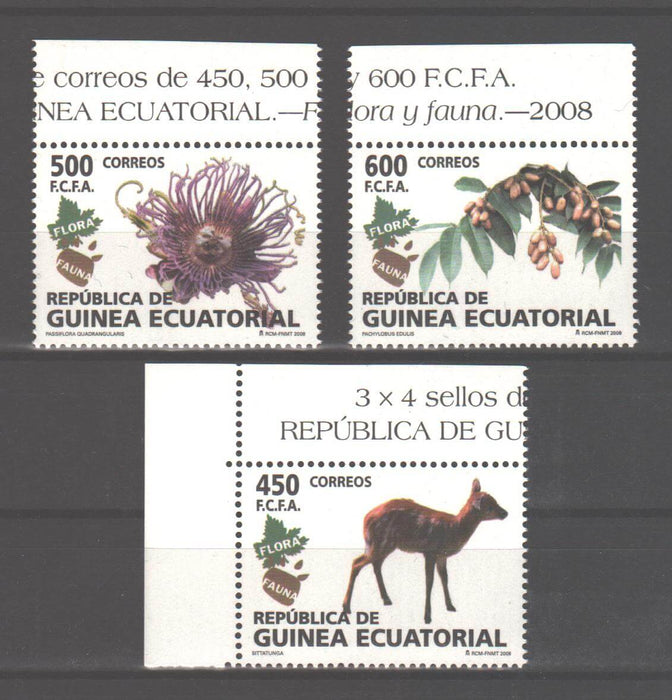 Equatorial Guinea 2008 Flora and Fauna c.v. 6.25$ - (TIP A)