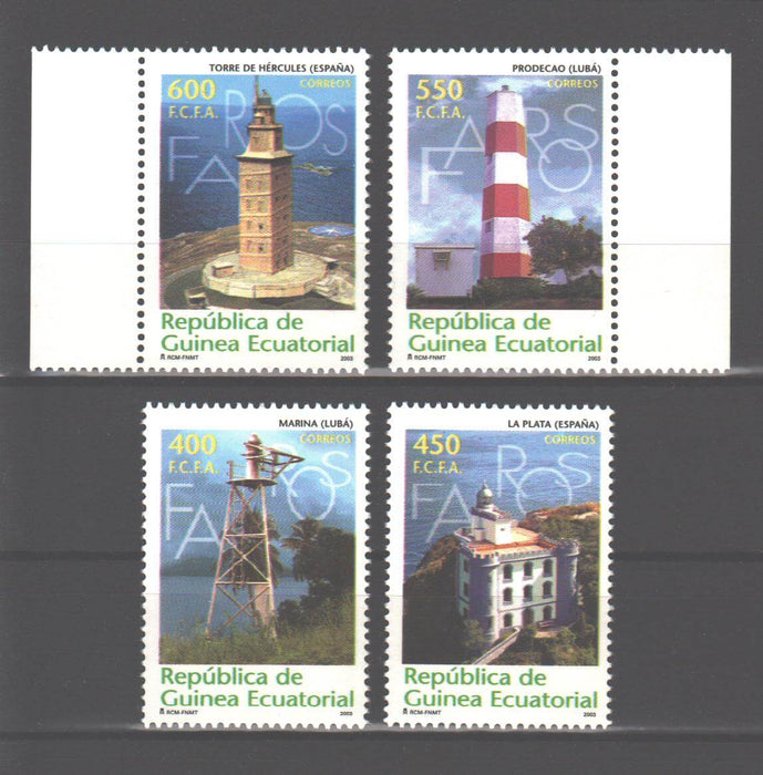 Equatorial Guinea 2003 Lighthouses c.v. 12.50$ - (TIP A)