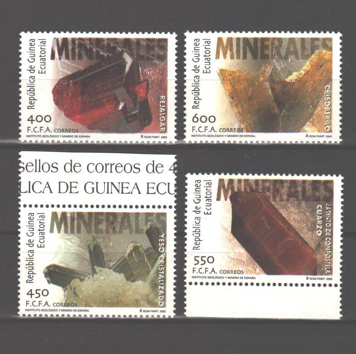 Equatorial Guinea 2003 Minerals c.v. 9.50$ - (TIP A)