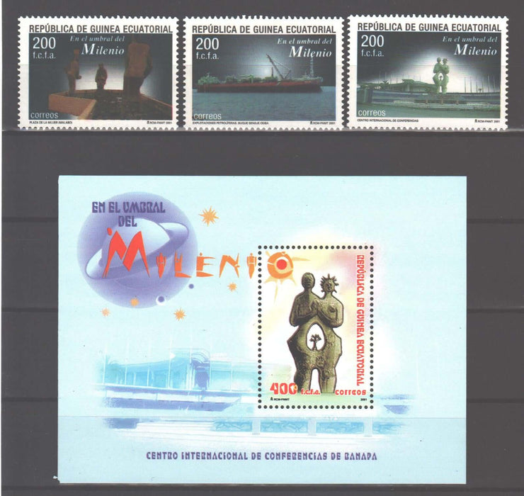 Equatorial Guinea 2001 Millennium c.v. 5.25$ - (TIP A)