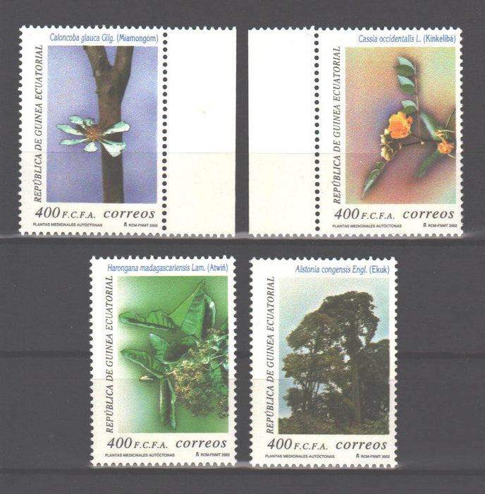Equatorial Guinea 2002 Flora c.v. 8.50$ - (TIP A)