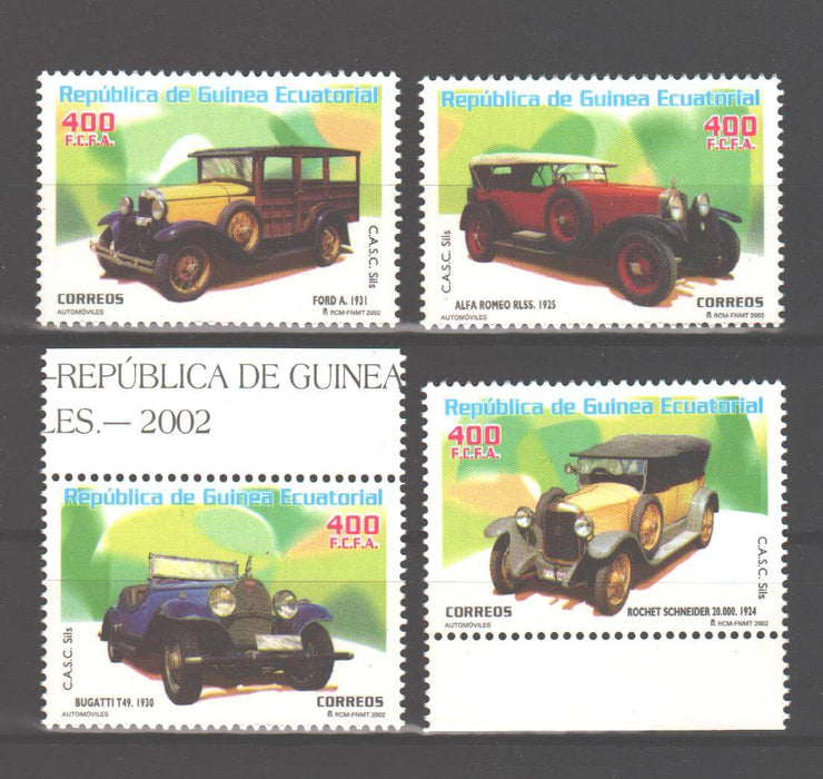 Equatorial Guinea 2002 Automobiles c.v. 9.00$ - (TIP A)