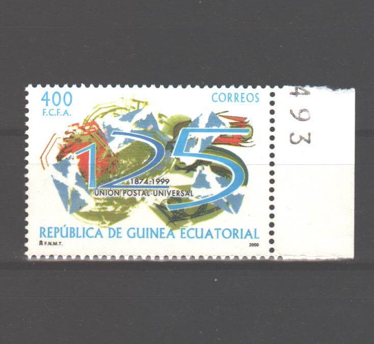Equatorial Guinea 2000 UPU 125th Anniversary c.v. 2.00$ - (TIP A)