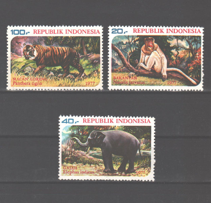 Indonesia 1977 Fauna Wildlife Protection cv. 9.85$ - (TIP A)