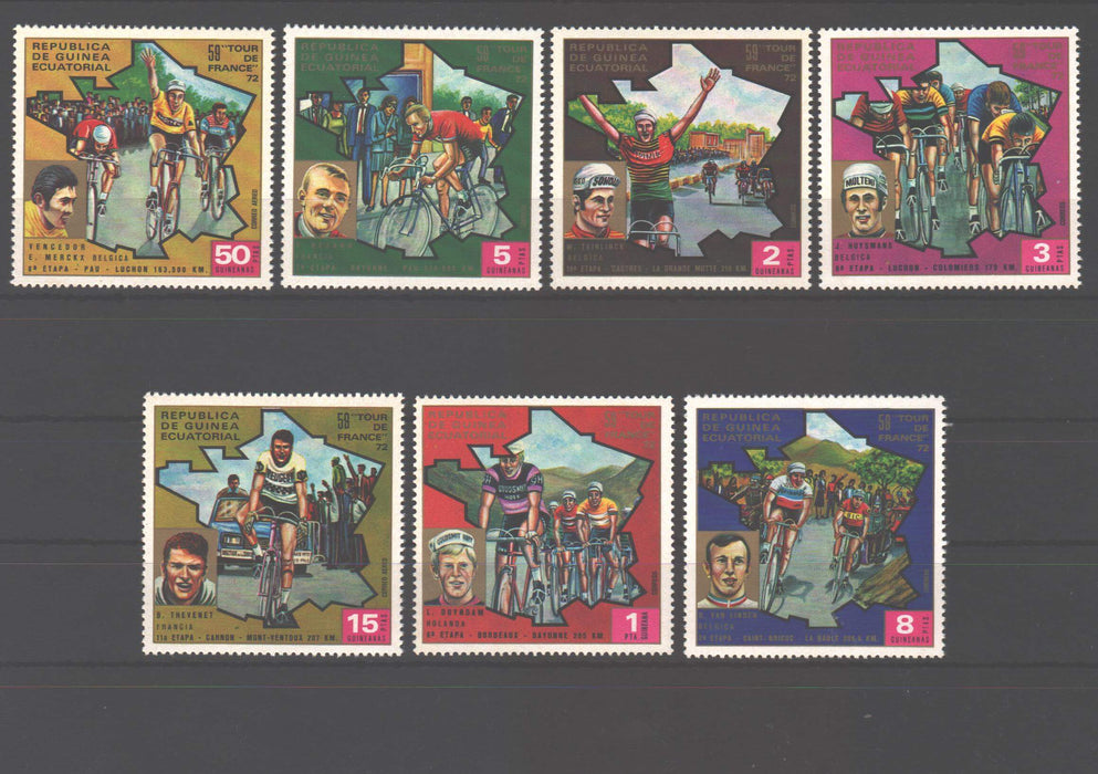 Equatorial Guinea 1973 Tour de France - (TIP B)