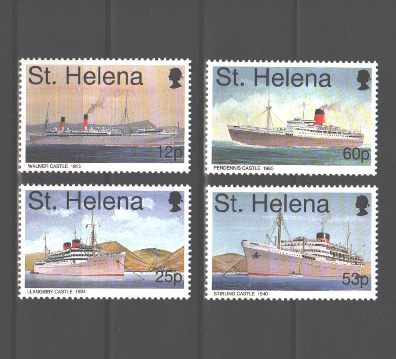 St. Helena 1996 Union Castle Mail Ships cv. 13.25$ (TIP A)