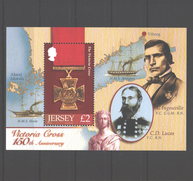Jersey 2006 Victoria Cross 150th Anniversary cv. 9.00$ (TIP A)