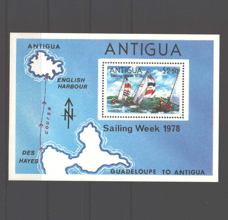 Antigua 1978 Sailing Week cv. 2.75$ (TIP A)