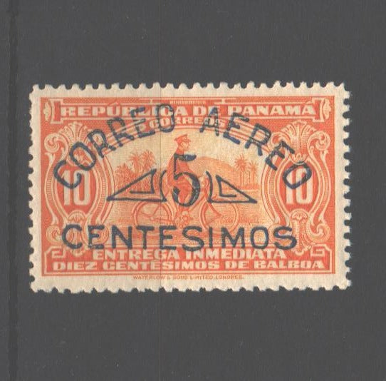 Panama 1930 Bicycle Messenger surcharged cv. 0.50$ (TIP A)