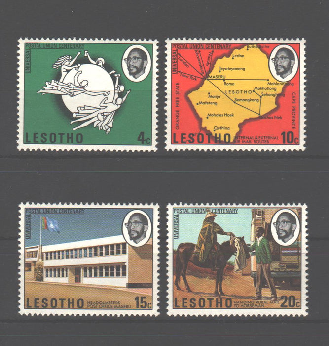 Lesotho 1974 Centenary of UPU cv. 1.55$ (TIP A)