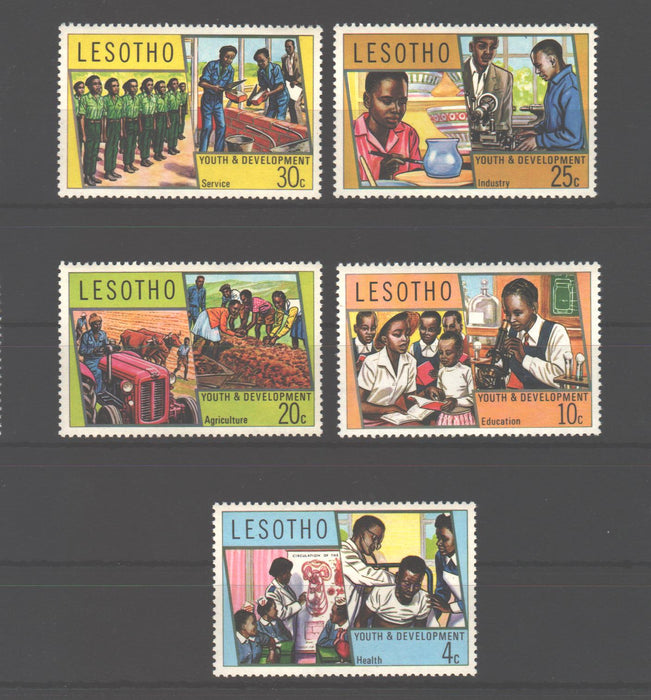 Lesotho 1974 Youth and development cv. 1.30$ (TIP A)