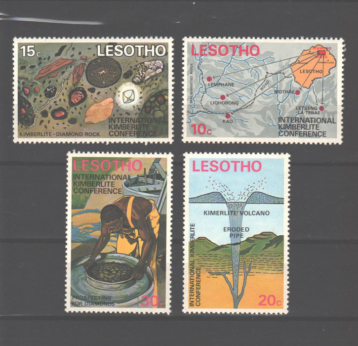 Lesotho 1973 International Kimberlite Conference cv. 11.50$ (TIP A)