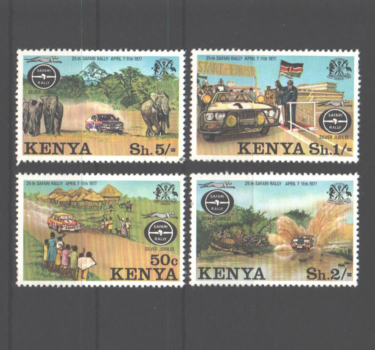 Kenya 1977 25th Safari Rally cv. 3.65$ (TIP A)