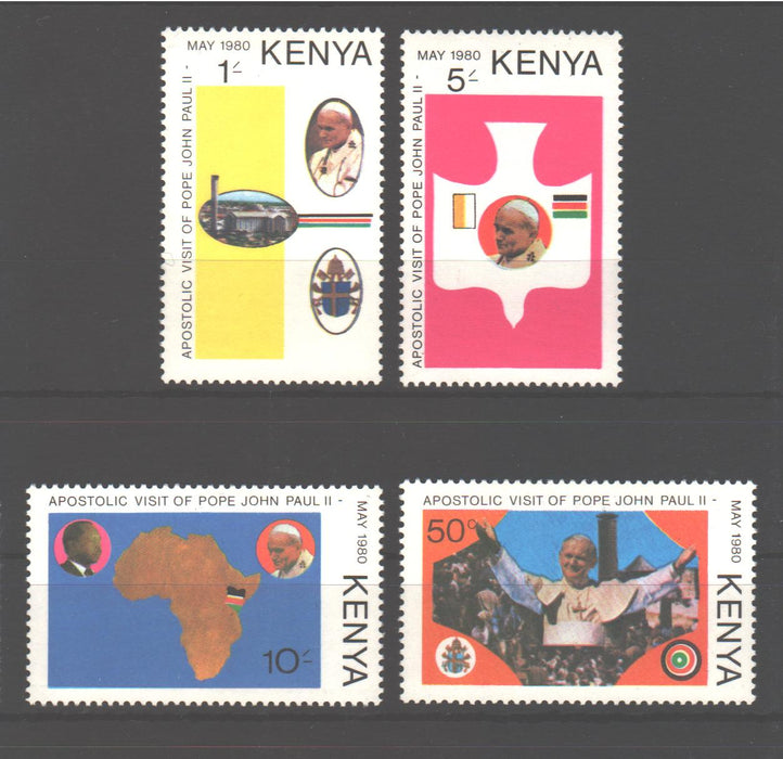 Kenya 1980 Pope John Paul cv. 5.30$ (TIP A)