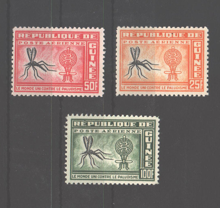Guinea 1962 Mosquito and Malaria Eradication cv. 3.40$ (TIP A)